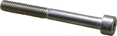 Value Collection - M6x1.00 Metric Coarse Hex Socket Drive, Socket Cap Screw - Grade 18-8 & Austenitic A2 Stainless Steel, Partially Threaded, 55mm Length Under Head - USA Tool & Supply