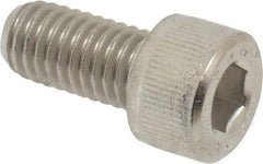 Value Collection - M8x1.25 Metric Coarse Hex Socket Drive, Socket Cap Screw - Grade 18-8 & Austenitic A2 Stainless Steel, Fully Threaded, 16mm Length Under Head - USA Tool & Supply