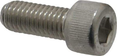 Value Collection - M8x1.25 Metric Coarse Hex Socket Drive, Socket Cap Screw - Grade 18-8 & Austenitic A2 Stainless Steel, Fully Threaded, 20mm Length Under Head - USA Tool & Supply