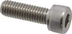 Value Collection - M8x1.25 Metric Coarse Hex Socket Drive, Socket Cap Screw - Grade 18-8 & Austenitic A2 Stainless Steel, Fully Threaded, 25mm Length Under Head - USA Tool & Supply