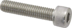 Value Collection - M8x1.25 Metric Coarse Hex Socket Drive, Socket Cap Screw - Grade 18-8 & Austenitic A2 Stainless Steel, Fully Threaded, 35mm Length Under Head - USA Tool & Supply