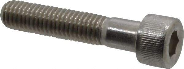 Value Collection - M8x1.25 Metric Coarse Hex Socket Drive, Socket Cap Screw - Grade 18-8 & Austenitic A2 Stainless Steel, Partially Threaded, 40mm Length Under Head - USA Tool & Supply