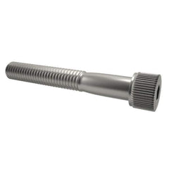 Value Collection - M8x1.25 Metric Coarse Hex Socket Drive, Socket Cap Screw - Grade 18-8 & Austenitic A2 Stainless Steel, Partially Threaded, 50mm Length Under Head - USA Tool & Supply