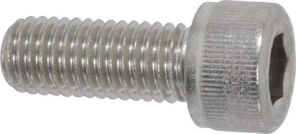 Value Collection - M10x1.50 Metric Coarse Hex Socket Drive, Socket Cap Screw - Grade 18-8 & Austenitic A2 Stainless Steel, Fully Threaded, 25mm Length Under Head - USA Tool & Supply