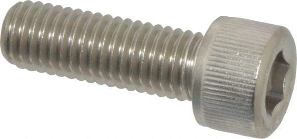 Value Collection - M10x1.50 Metric Coarse Hex Socket Drive, Socket Cap Screw - Grade 18-8 & Austenitic A2 Stainless Steel, Fully Threaded, 30mm Length Under Head - USA Tool & Supply