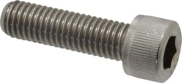 Value Collection - M10x1.50 Metric Coarse Hex Socket Drive, Socket Cap Screw - Grade 18-8 & Austenitic A2 Stainless Steel, Fully Threaded, 35mm Length Under Head - USA Tool & Supply