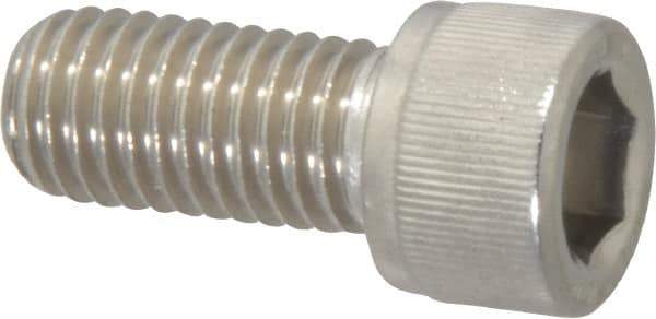 Value Collection - M12x1.75 Metric Coarse Hex Socket Drive, Socket Cap Screw - Grade 18-8 & Austenitic A2 Stainless Steel, Fully Threaded, 25mm Length Under Head - USA Tool & Supply