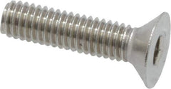 Value Collection - M3x0.50 Metric Coarse Hex Socket Drive, 90° Flat Screw - Grade 18-8 Stainless Steel, Fully Threaded, 12mm OAL - USA Tool & Supply