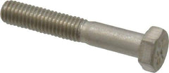 Value Collection - M5x0.80mm Metric Coarse, 30mm Length Under Head Hex Head Cap Screw - Partially Threaded, Grade 18-8 & Austenitic A2 Stainless Steel, 8mm Hex - USA Tool & Supply