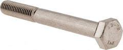 Value Collection - M6x1.00mm Metric Coarse, 55mm Length Under Head Hex Head Cap Screw - USA Tool & Supply