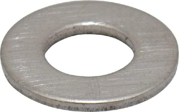 Value Collection - M4 Screw, Grade 18-8 Stainless Steel Standard Flat Washer - 4.3mm ID x 9mm OD, 0.8mm Thick - USA Tool & Supply