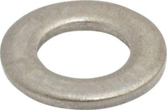 Value Collection - M5 Screw, Grade 18-8 Stainless Steel Standard Flat Washer - 5.3mm ID x 10mm OD, 1mm Thick - USA Tool & Supply