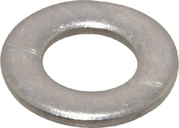 Value Collection - M8 Screw, Grade 18-8 Stainless Steel Standard Flat Washer - 8.4mm ID x 16mm OD, 1.6mm Thick - USA Tool & Supply