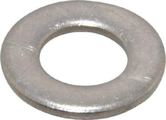 Value Collection - M8 Screw, Grade 18-8 Stainless Steel Standard Flat Washer - 8.4mm ID x 16mm OD, 1.6mm Thick - USA Tool & Supply