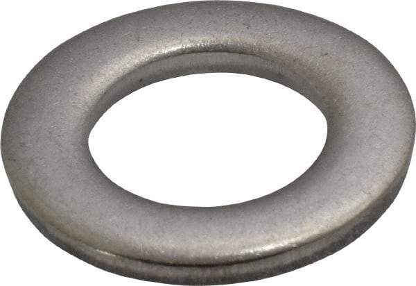 Value Collection - M16 Screw, Grade 18-8 Stainless Steel Standard Flat Washer - 17mm ID x 30mm OD, 3mm Thick - USA Tool & Supply