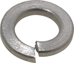 Value Collection - M5, 5.1mm ID, 1.2mm Thick Split Lock Washer - 18-8 Austenitic Grade A2 Stainless Steel, 5.1mm Min ID, 5.4mm Max ID, 9.2mm Max OD - USA Tool & Supply