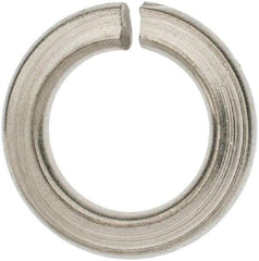 Value Collection - M14, 14.2mm ID, 3mm Thick Split Lock Washer - 18-8 Austenitic Grade A2 Stainless Steel, 14.2mm Min ID, 14.7mm Max ID, 24.1mm Max OD - USA Tool & Supply