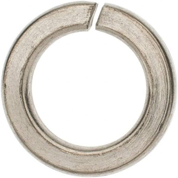 Value Collection - M18, 18.2mm ID, 29.4mm OD, 3.5mm Thick Split Lock Washer - 18-8 Austenitic Grade A2 Stainless Steel, 18.2mm Min ID, 19mm Max ID - USA Tool & Supply