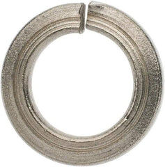 Value Collection - M20, 20.2mm ID, 33.6mm OD, 4mm Thick Split Lock Washer - 18-8 Austenitic Grade A2 Stainless Steel, 20.2mm Min ID, 21.2mm Max ID - USA Tool & Supply