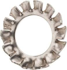 Value Collection - M8 Screw, 8.4mm ID, Stainless Steel External Tooth Lock Washer - 15mm OD, Grade 18-8 & Austenitic A2 - USA Tool & Supply