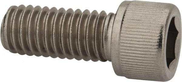 Value Collection - 7/16-14 UNC Hex Socket Drive, Socket Cap Screw - Grade 18-8 Stainless Steel, 1" Length Under Head - USA Tool & Supply