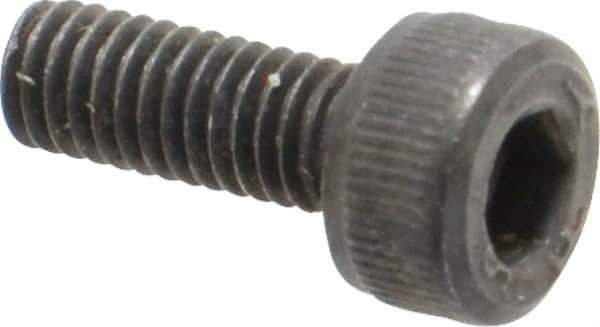 Value Collection - M3x0.50 Metric Coarse Hex Socket Drive, Socket Cap Screw - Grade 12.9 Alloy Steel, Black Oxide Finish, Fully Threaded, 8mm Length Under Head - USA Tool & Supply