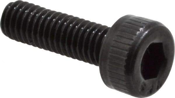 Value Collection - M3x0.50 Metric Coarse Hex Socket Drive, Socket Cap Screw - Grade 12.9 Alloy Steel, Black Oxide Finish, Fully Threaded, 10mm Length Under Head - USA Tool & Supply