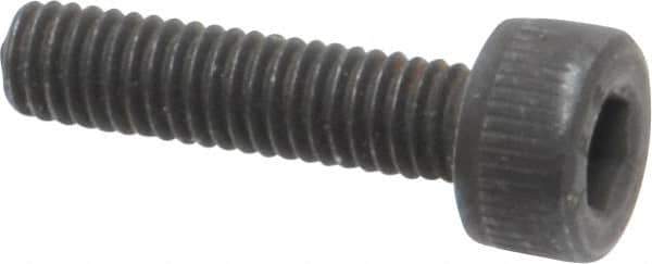 Value Collection - M3x0.50 Metric Coarse Hex Socket Drive, Socket Cap Screw - Grade 12.9 Alloy Steel, Black Oxide Finish, Fully Threaded, 12mm Length Under Head - USA Tool & Supply