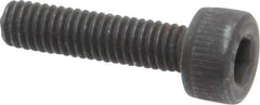 Value Collection - M3x0.50 Metric Coarse Hex Socket Drive, Socket Cap Screw - Grade 12.9 Alloy Steel, Black Oxide Finish, Fully Threaded, 12mm Length Under Head - USA Tool & Supply