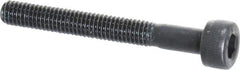 Value Collection - M3x0.50 Metric Coarse Hex Socket Drive, Socket Cap Screw - Grade 12.9 Alloy Steel, Black Oxide Finish, Partially Threaded, 25mm Length Under Head - USA Tool & Supply