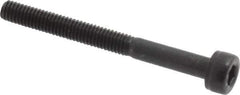 Value Collection - M3x0.50 Metric Coarse Hex Socket Drive, Socket Cap Screw - Grade 12.9 Alloy Steel, Black Oxide Finish, Partially Threaded, 30mm Length Under Head - USA Tool & Supply