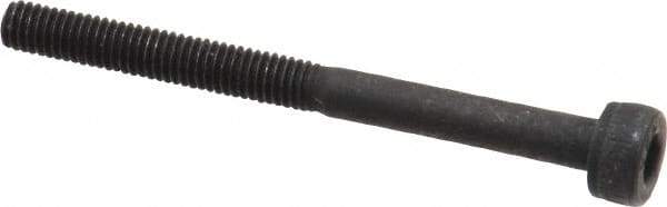 Value Collection - M3x0.50 Metric Coarse Hex Socket Drive, Socket Cap Screw - Grade 12.9 Alloy Steel, Black Oxide Finish, Partially Threaded, 35mm Length Under Head - USA Tool & Supply