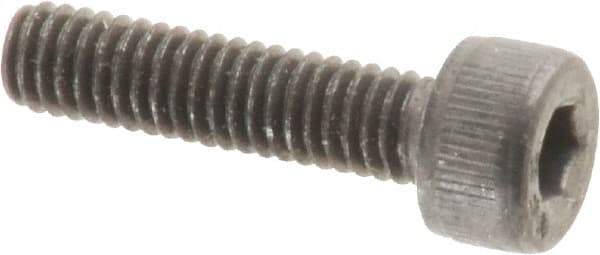 Value Collection - M4x0.70 Metric Coarse Hex Socket Drive, Socket Cap Screw - Grade 12.9 Alloy Steel, Black Oxide Finish, Fully Threaded, 16mm Length Under Head - USA Tool & Supply