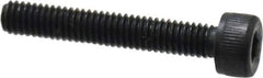 Value Collection - M4x0.70 Metric Coarse Hex Socket Drive, Socket Cap Screw - Grade 12.9 Alloy Steel, Black Oxide Finish, Fully Threaded, 25mm Length Under Head - USA Tool & Supply