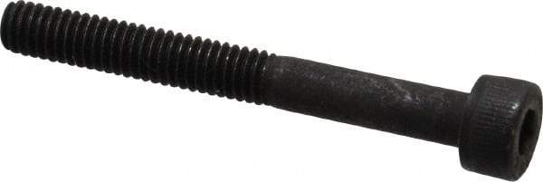 Value Collection - M4x0.70 Metric Coarse Hex Socket Drive, Socket Cap Screw - Grade 12.9 Alloy Steel, Black Oxide Finish, Partially Threaded, 35mm Length Under Head - USA Tool & Supply