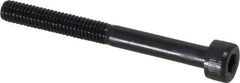 Value Collection - M4x0.70 Metric Coarse Hex Socket Drive, Socket Cap Screw - Grade 12.9 Alloy Steel, Black Oxide Finish, Partially Threaded, 40mm Length Under Head - USA Tool & Supply