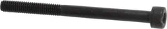 Value Collection - M4x0.70 Metric Coarse Hex Socket Drive, Socket Cap Screw - Grade 12.9 Alloy Steel, Black Oxide Finish, Partially Threaded, 50mm Length Under Head - USA Tool & Supply