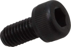 Value Collection - M5x0.80 Metric Coarse Hex Socket Drive, Socket Cap Screw - Grade 12.9 Alloy Steel, Black Oxide Finish, Fully Threaded, 10mm Length Under Head - USA Tool & Supply