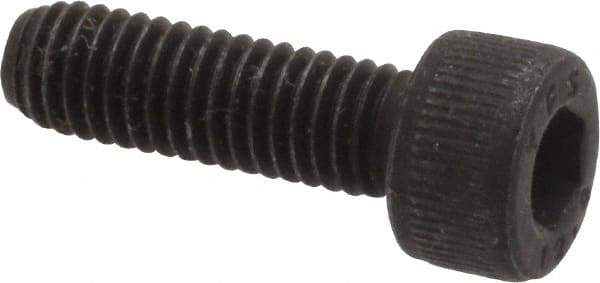 Value Collection - M5x0.80 Metric Coarse Hex Socket Drive, Socket Cap Screw - Grade 12.9 Alloy Steel, Black Oxide Finish, Fully Threaded, 16mm Length Under Head - USA Tool & Supply
