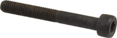 Value Collection - M5x0.80 Metric Coarse Hex Socket Drive, Socket Cap Screw - Grade 12.9 Alloy Steel, Black Oxide Finish, Partially Threaded, 40mm Length Under Head - USA Tool & Supply