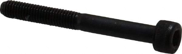 Value Collection - M5x0.80 Metric Coarse Hex Socket Drive, Socket Cap Screw - Grade 12.9 Alloy Steel, Black Oxide Finish, Partially Threaded, 45mm Length Under Head - USA Tool & Supply