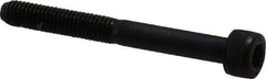 Value Collection - M5x0.80 Metric Coarse Hex Socket Drive, Socket Cap Screw - Grade 12.9 Alloy Steel, Black Oxide Finish, Partially Threaded, 45mm Length Under Head - USA Tool & Supply