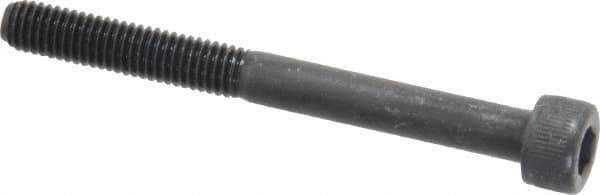 Value Collection - M5x0.80 Metric Coarse Hex Socket Drive, Socket Cap Screw - Grade 12.9 Alloy Steel, Black Oxide Finish, Partially Threaded, 50mm Length Under Head - USA Tool & Supply