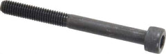 Value Collection - M5x0.80 Metric Coarse Hex Socket Drive, Socket Cap Screw - Grade 12.9 Alloy Steel, Black Oxide Finish, Partially Threaded, 50mm Length Under Head - USA Tool & Supply