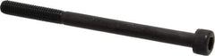 Value Collection - M5x0.80 Metric Coarse Hex Socket Drive, Socket Cap Screw - Grade 12.9 Alloy Steel, Black Oxide Finish, Partially Threaded, 70mm Length Under Head - USA Tool & Supply