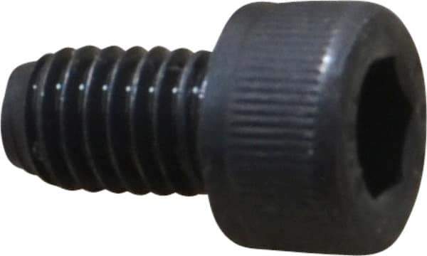 Value Collection - M6x1.00 Metric Coarse Hex Socket Drive, Socket Cap Screw - Grade 12.9 Alloy Steel, Black Oxide Finish, Fully Threaded, 10mm Length Under Head - USA Tool & Supply