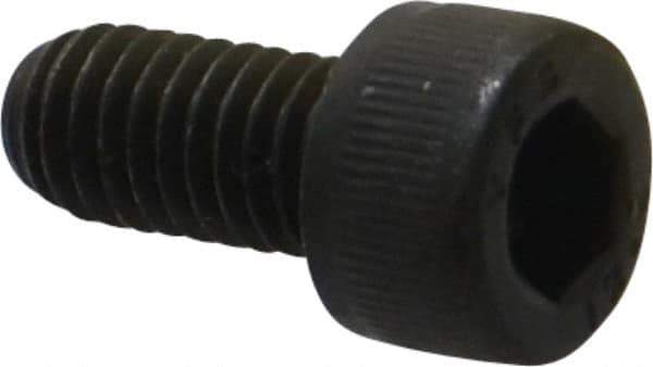 Value Collection - M6x1.00 Metric Coarse Hex Socket Drive, Socket Cap Screw - Grade 12.9 Alloy Steel, Black Oxide Finish, Fully Threaded, 12mm Length Under Head - USA Tool & Supply