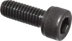 Value Collection - M6x1.00 Metric Coarse Hex Socket Drive, Socket Cap Screw - Grade 12.9 Alloy Steel, Black Oxide Finish, Fully Threaded, 16mm Length Under Head - USA Tool & Supply