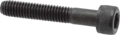 Value Collection - M6x1.00 Metric Coarse Hex Socket Drive, Socket Cap Screw - Grade 12.9 Alloy Steel, Black Oxide Finish, Partially Threaded, 35mm Length Under Head - USA Tool & Supply