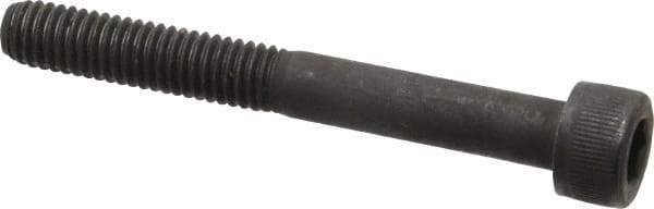 Value Collection - M6x1.00 Metric Coarse Hex Socket Drive, Socket Cap Screw - Grade 12.9 Alloy Steel, Black Oxide Finish, Partially Threaded, 50mm Length Under Head - USA Tool & Supply